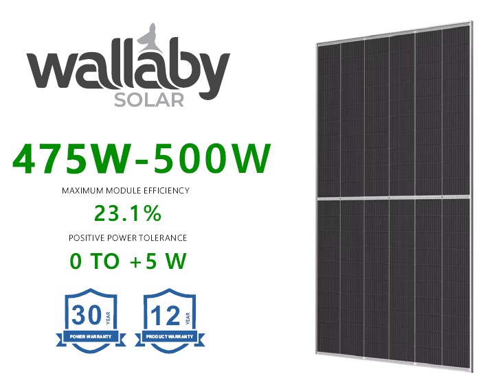 Wallaby 475-500 W Solar Panel product visual