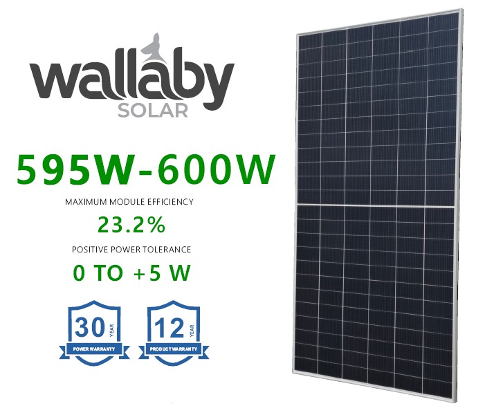 Wallaby 595-600 W Solar Panel product visual